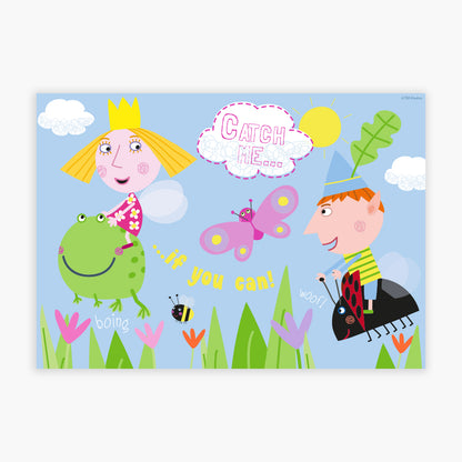Ben And Holly Print - Catch Me If You Can Poster Wall Art