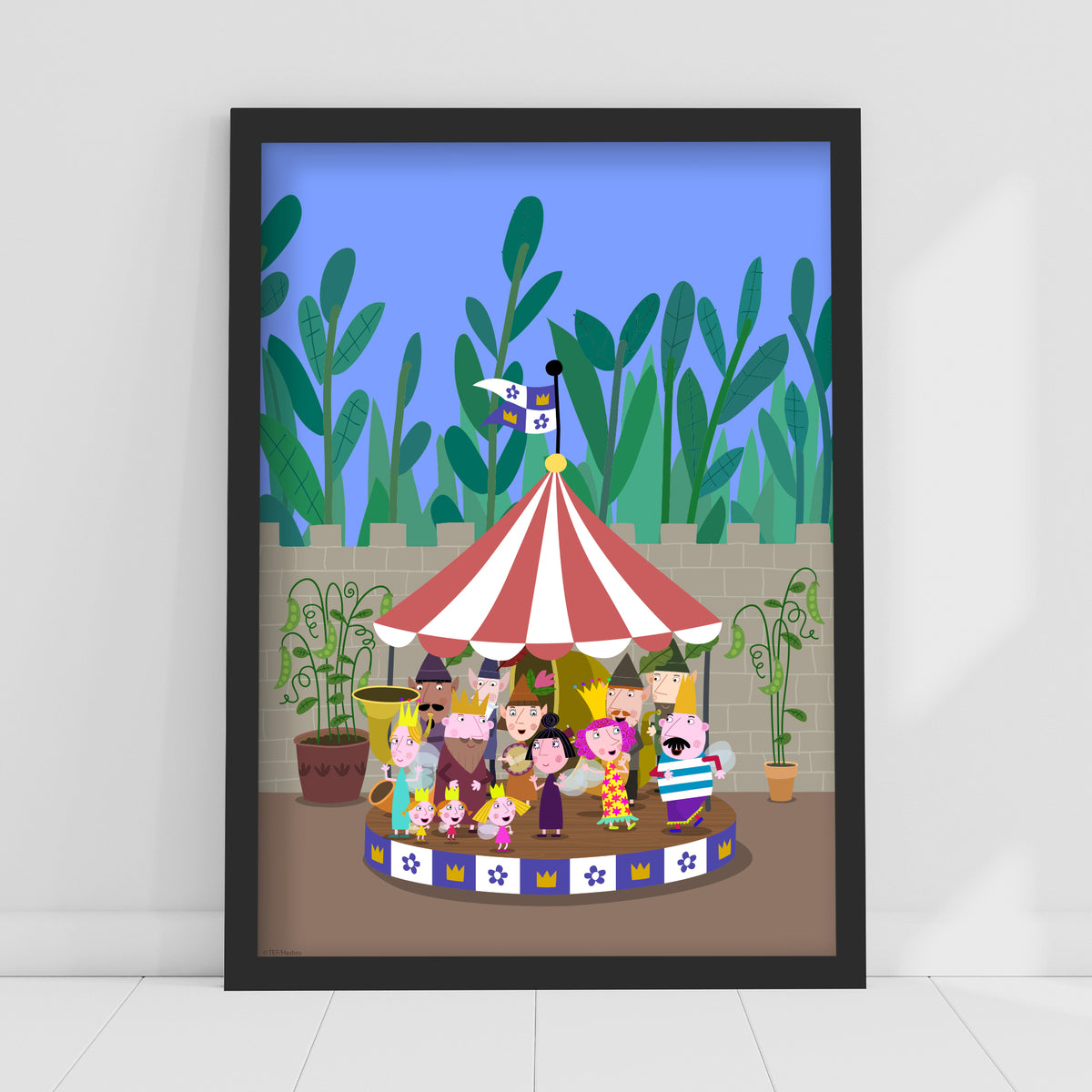 Ben And Holly Print - Group Poster Wall Art