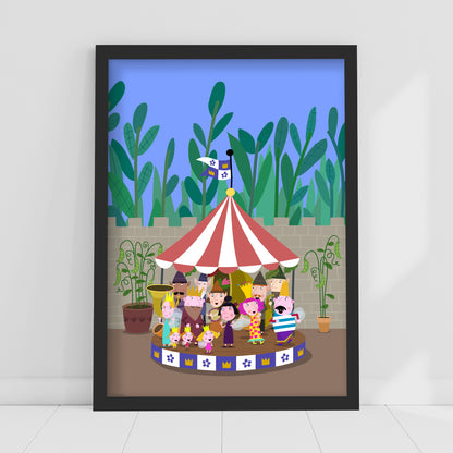 Ben And Holly Print - Group Poster Wall Art
