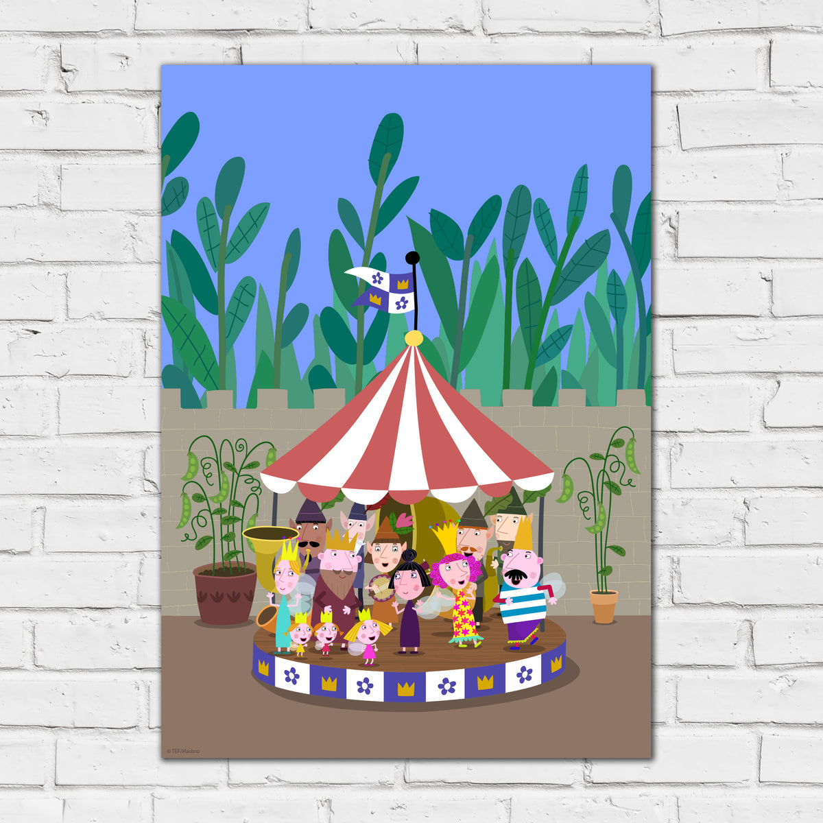 Ben And Holly Print - Group Poster Wall Art