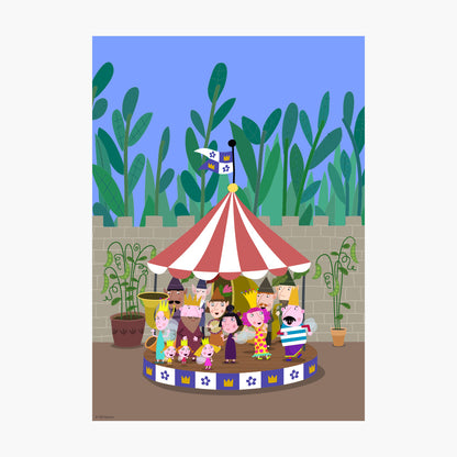 Ben And Holly Print - Group Poster Wall Art