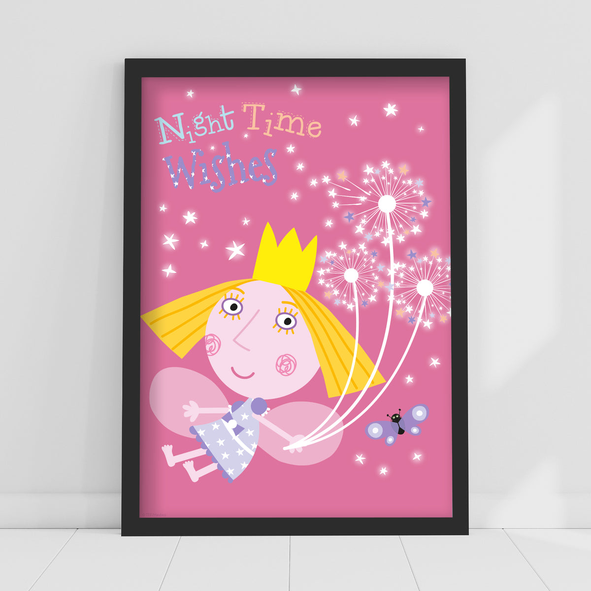 Ben And Holly Print - Holly Night Time Wishes Poster Wall Art