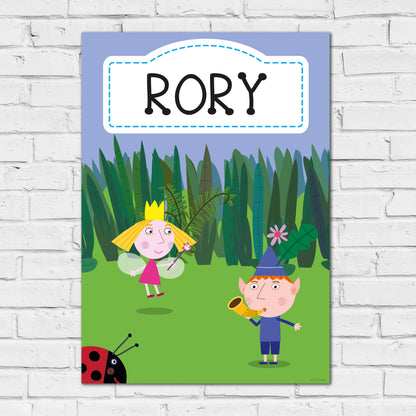 Ben And Holly Print -  Personalised Core Poster Wall Art