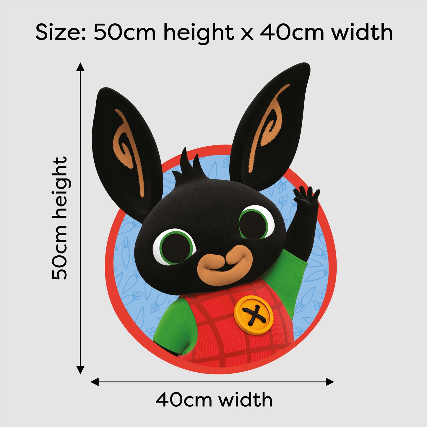 Bing Bunny LED Backlit Wallpop