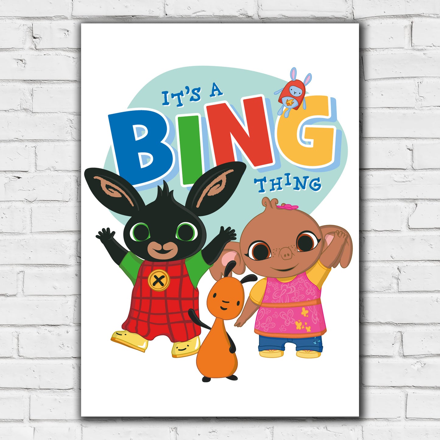 Bing Print - Sula and Flop Its a Bing Thing Poster Wall Art