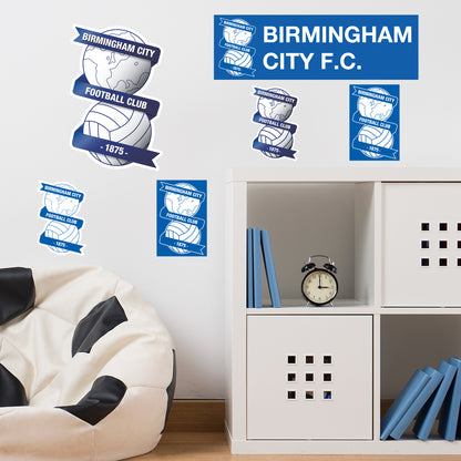 Birmingham Football Club - Decal Sticker Set