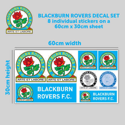 Blackburn Football Club - Decal Sticker Set