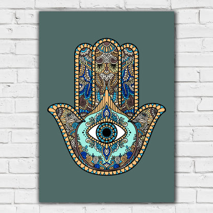 Boho Wall Print - Abstract Hand Poster Wall Art