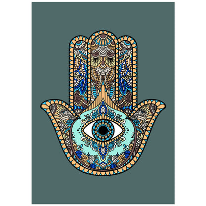 Boho Wall Print - Abstract Hand Poster Wall Art