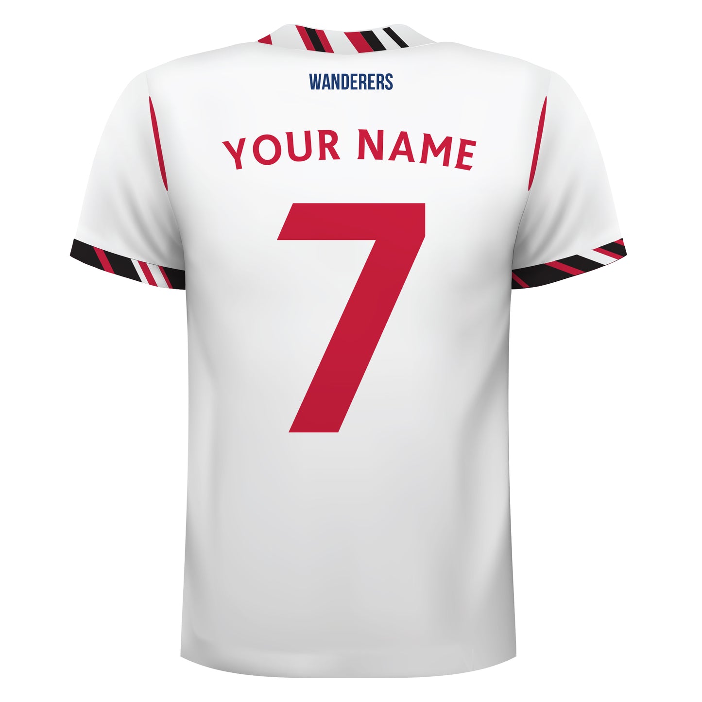 Bolton Wanderers FC Personalised Shirt Wall Sticker
