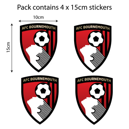Bournemouth Football Club - Car Sticker Pack
