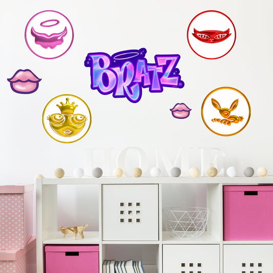 Bratz Wall Sticker - Club Bratz Icons Decal Set Wall Art