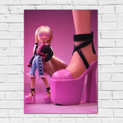 Bratz Print - Goin Out Cloe Giant Heel Poster Wall Art