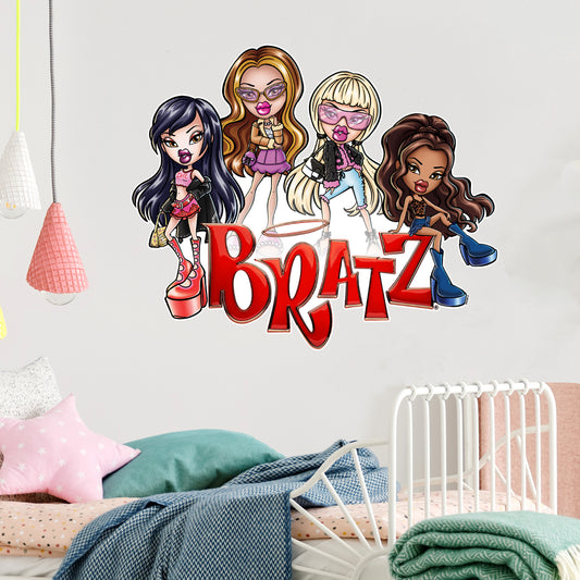 Bratz Wall Sticker - Goin Out Group Wall Art