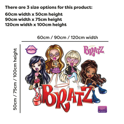 Bratz Wall Sticker - Goin Out Group Wall Art