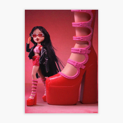 Bratz Print - Goin Out Jade Giant Heel Poster Wall Art