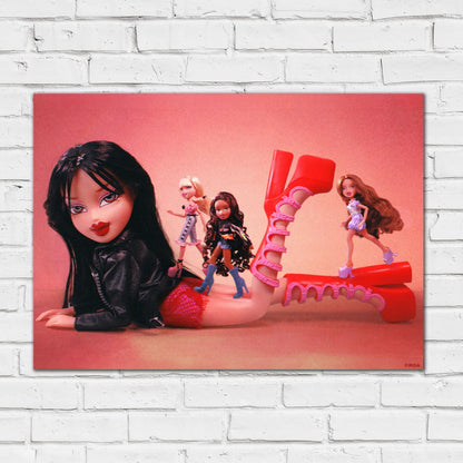 Bratz Print - Goin Out Jade Lay Down Heel Poster Wall Art