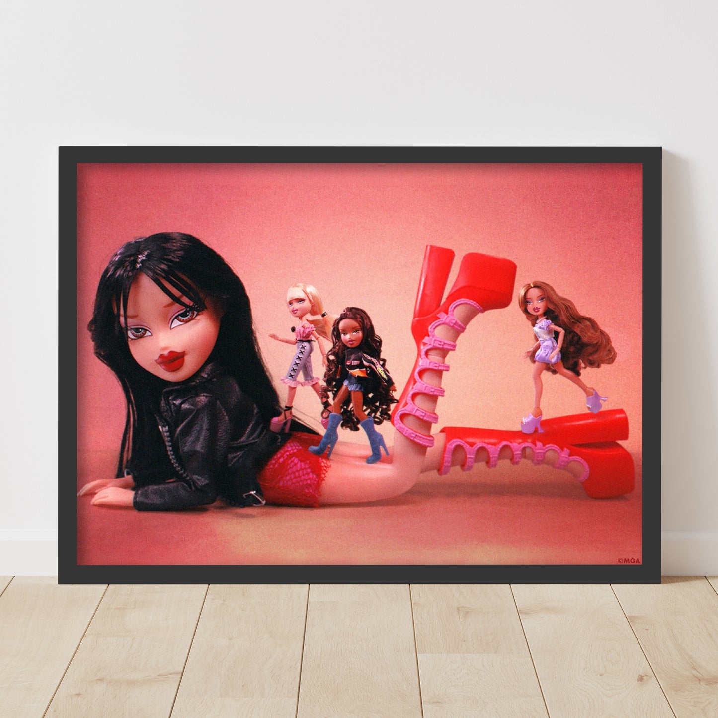 Bratz Print - Goin Out Jade Lay Down Heel Poster Wall Art