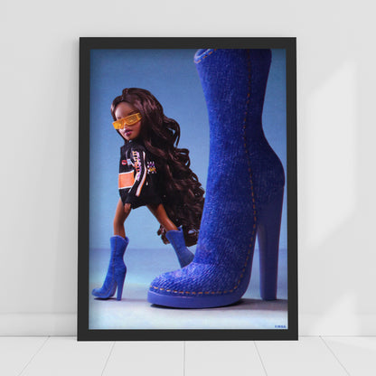 Bratz Print - Goin Out Sasha Giant Heel Poster Wall Art
