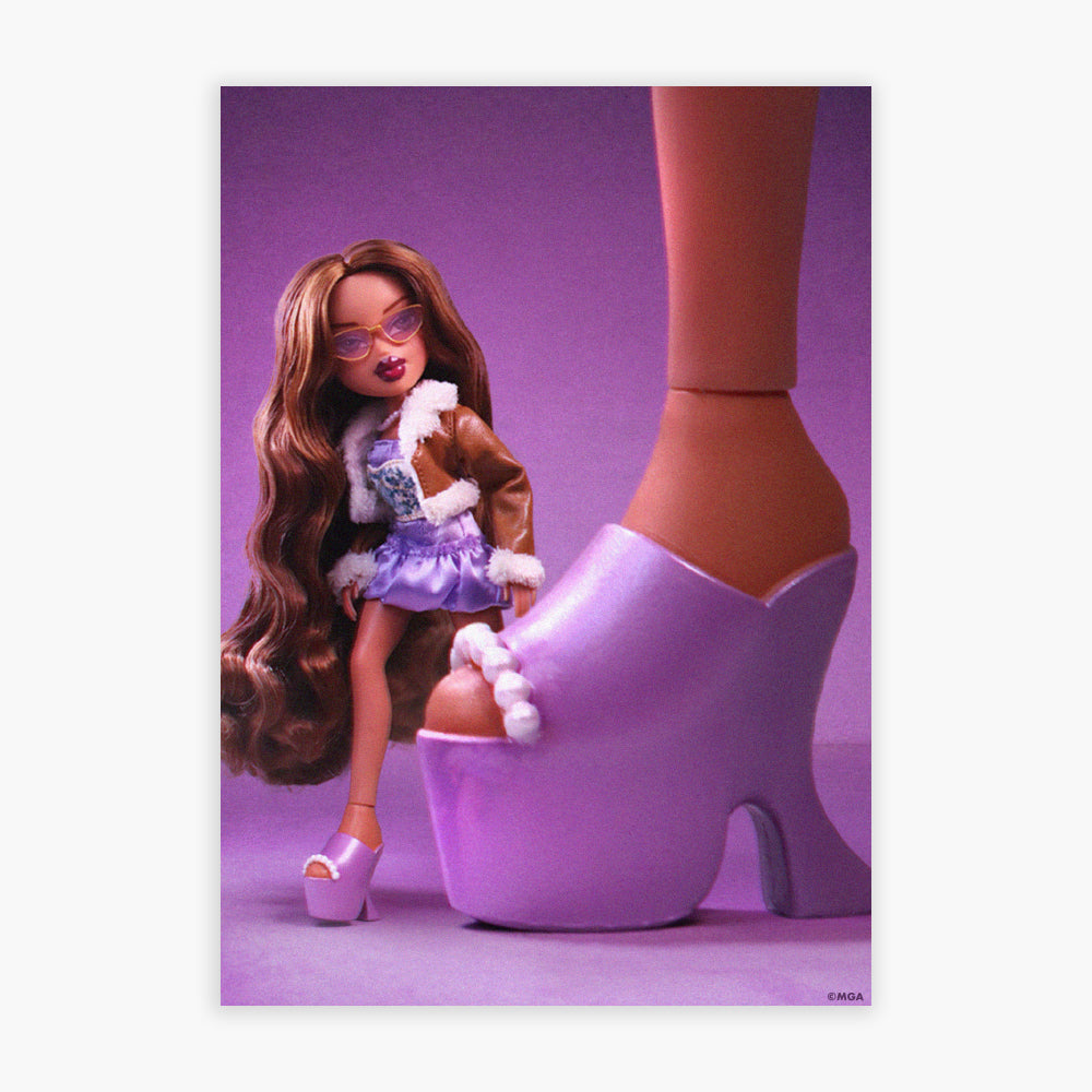 Bratz Print - Goin Out Yasmin Giant Heel Poster Wall Art