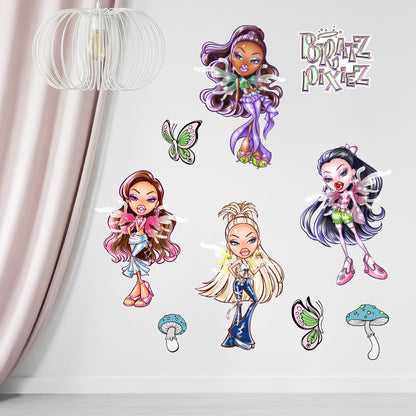 Bratz Wall Sticker - Pixiez 4 Dolls Decal Set Wall Art
