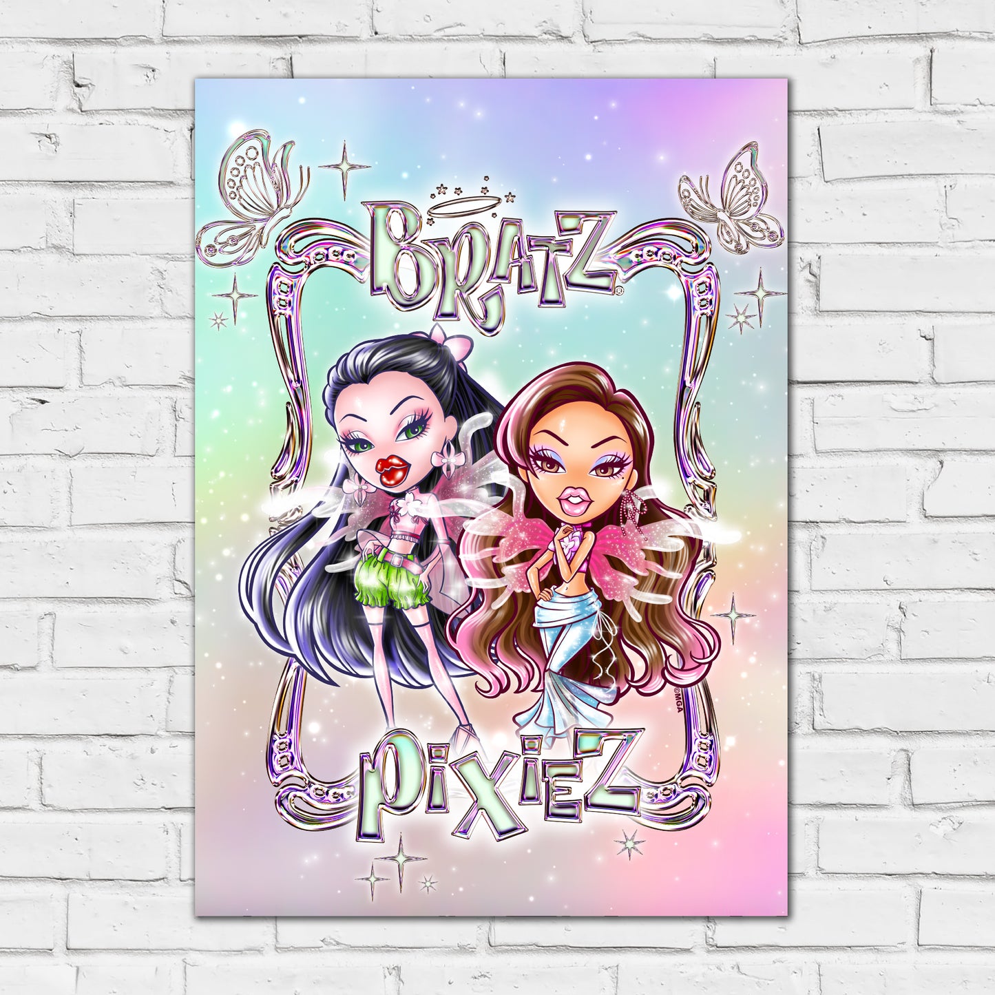 Bratz Print - Pixiez Jade And Yasmin Poster Wall Art