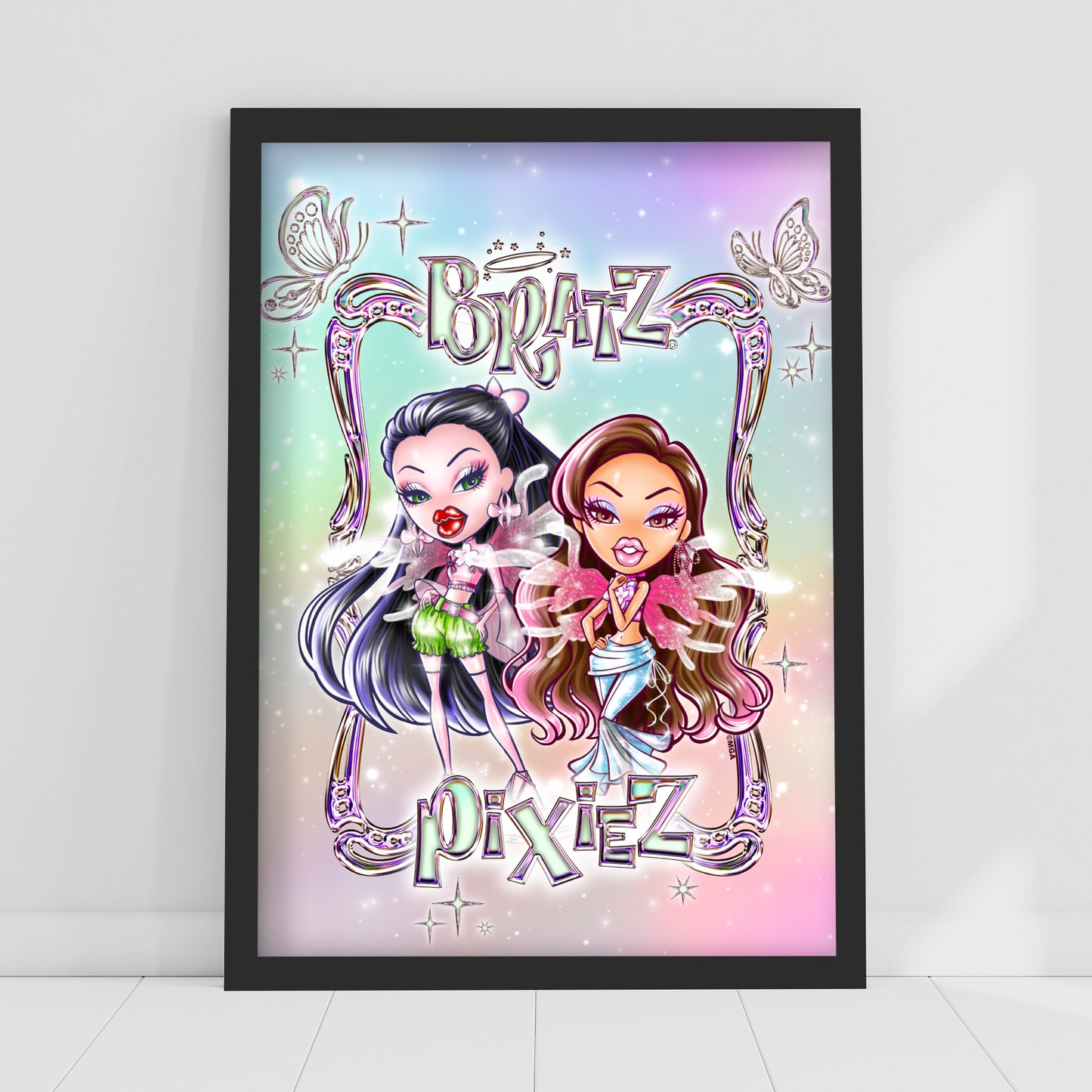 Bratz Print - Pixiez Jade And Yasmin Poster Wall Art