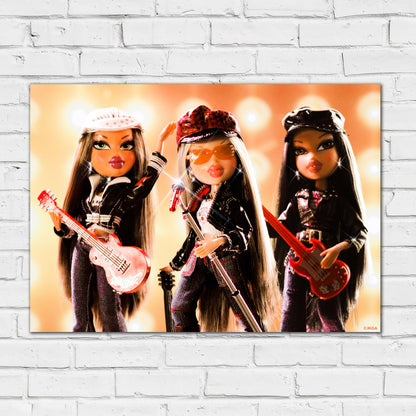 Bratz Print - Rock Angelz Trio Poster Wall Art