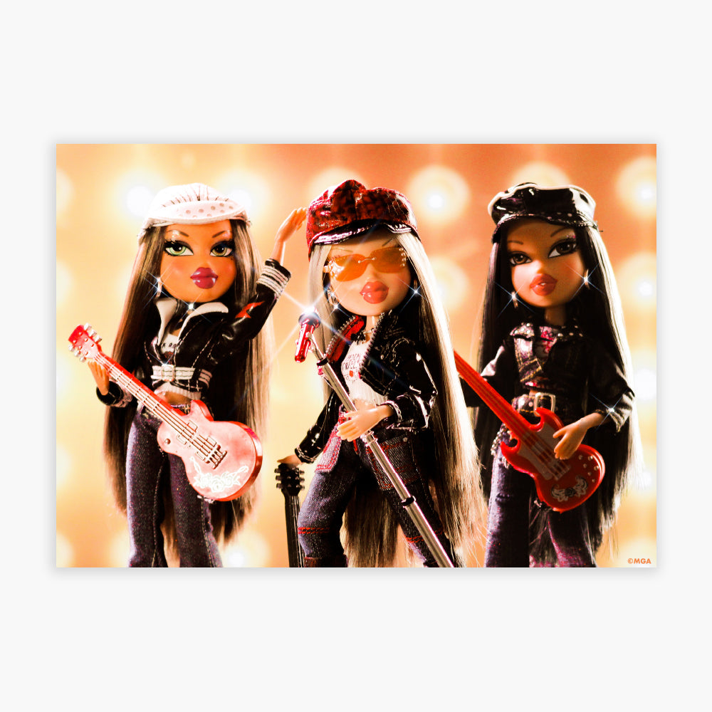 Bratz Print - Rock Angelz Trio Poster Wall Art