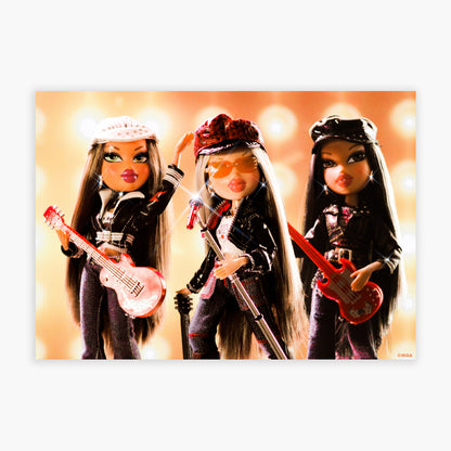 Bratz Print - Rock Angelz Trio Poster Wall Art