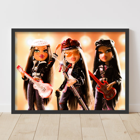 Bratz Print - Rock Angelz Trio Poster Wall Art
