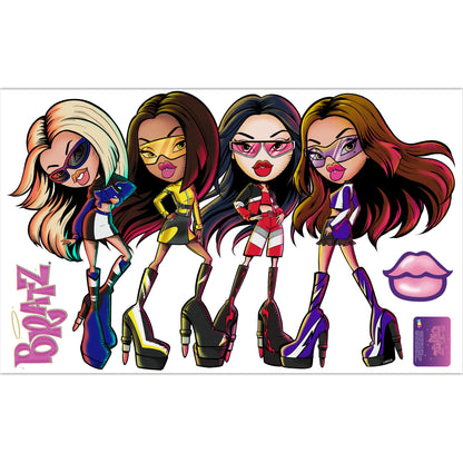 Bratz Wall Sticker - Scorchin' Group Wall Art