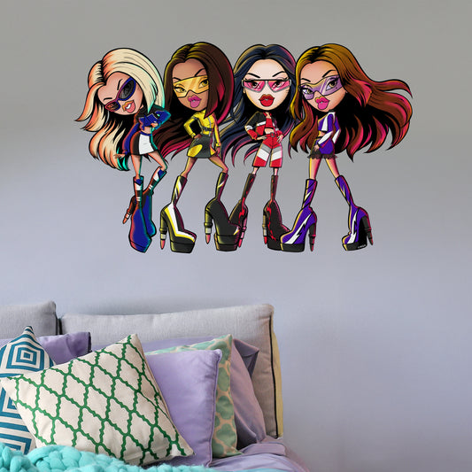 Bratz Wall Sticker - Scorchin' Group Wall Art