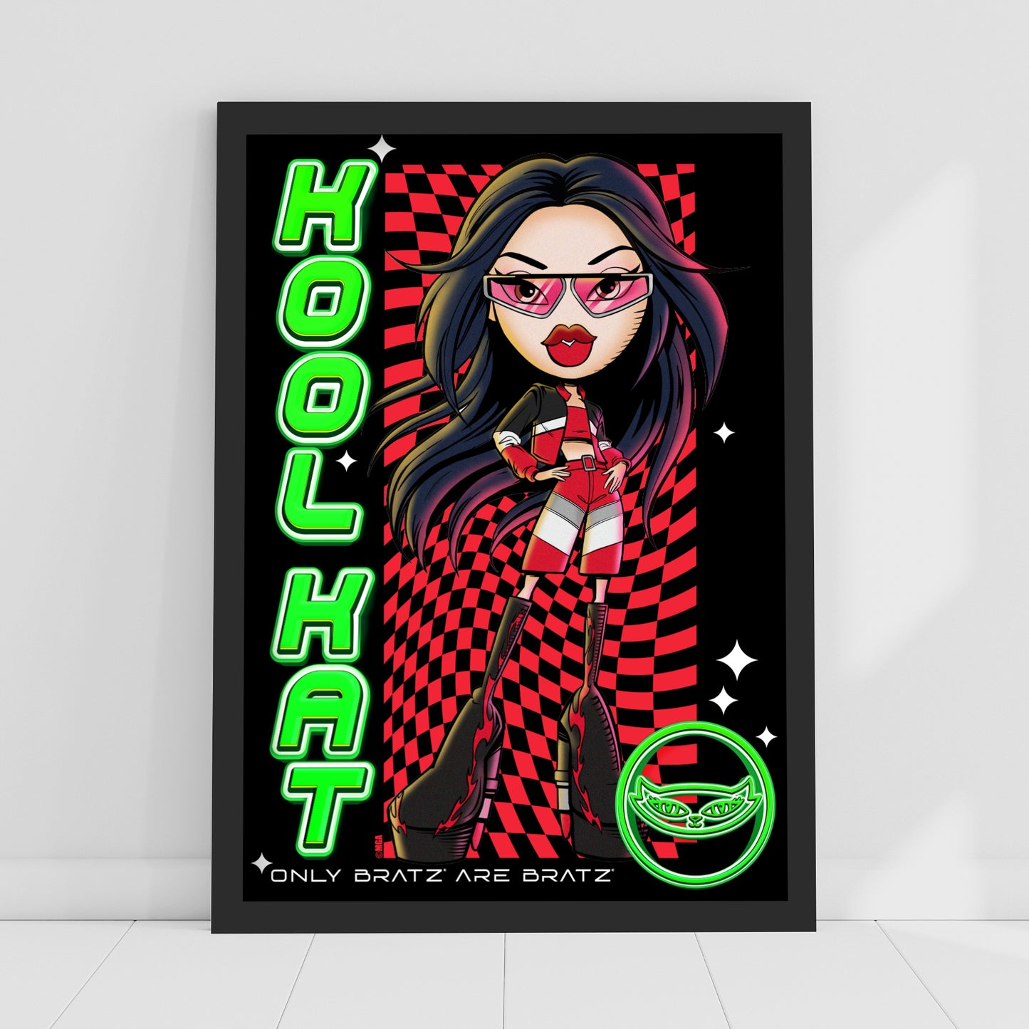 Bratz Print - Scorchin' Jade Kool Kat Poster Wall Art