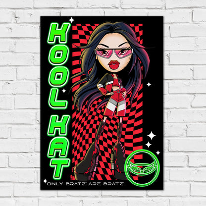 Bratz Print - Scorchin' Jade Kool Kat Poster Wall Art