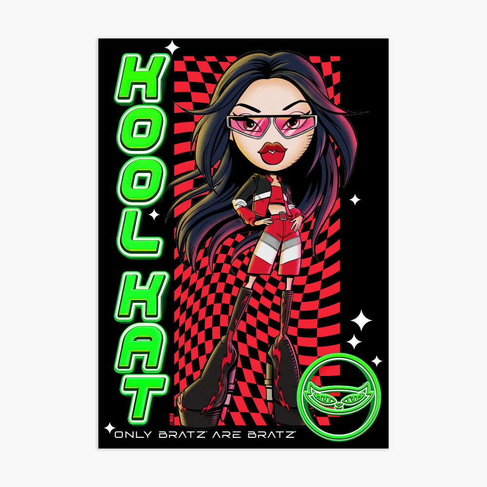 Bratz Print - Scorchin' Jade Kool Kat Poster Wall Art