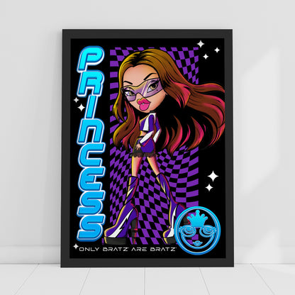 Bratz Print - Scorchin' Yasmin Princess Poster Wall Art