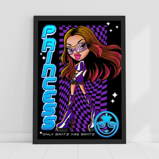 Bratz Print - Scorchin' Yasmin Princess Poster Wall Art