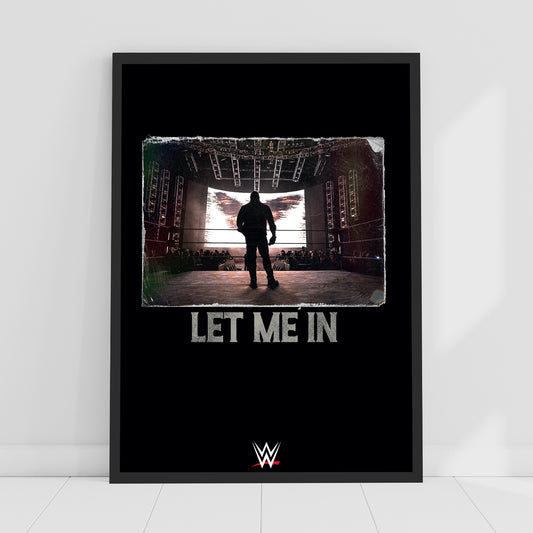 WWE Print - Bray Wyatt Let Me In Wings Poster Wrestling Wall Art