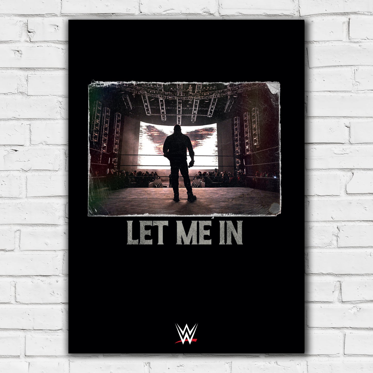 WWE Print - Bray Wyatt Let Me In Wings Poster Wrestling Wall Art
