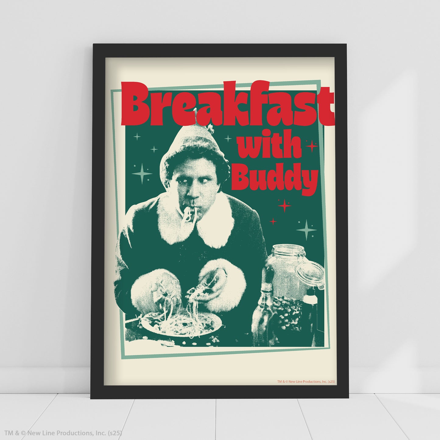 Elf Print – Breakfast With Buddy Poster Wall Art