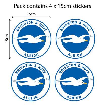 Brighton Football Club - Car Sticker Pack