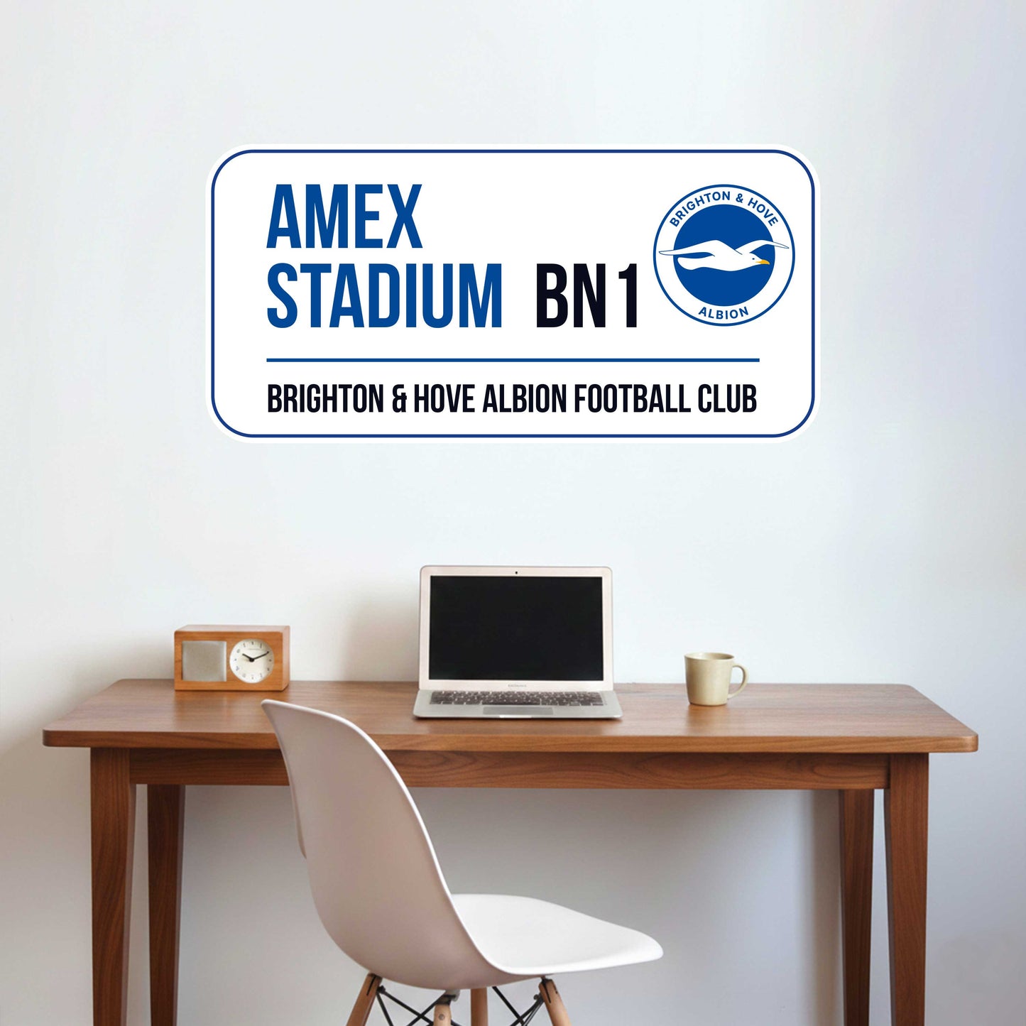 Brighton and Hove Albion FC Street Sign Wall Sticker