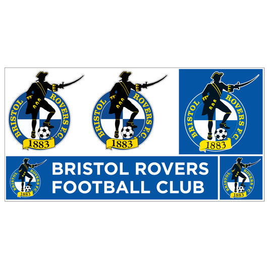Bristol Rovers Football Club - Decal Sticker Set