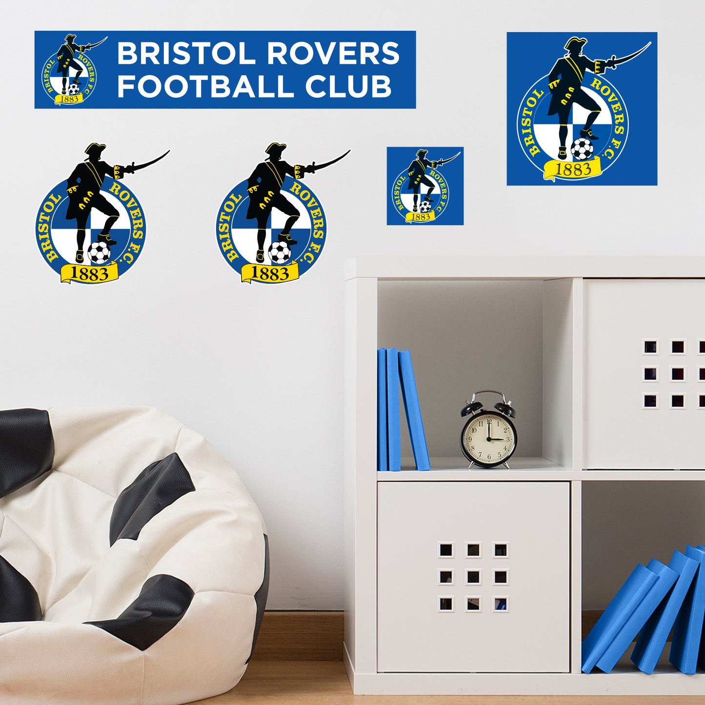 Bristol Rovers Football Club - Decal Sticker Set