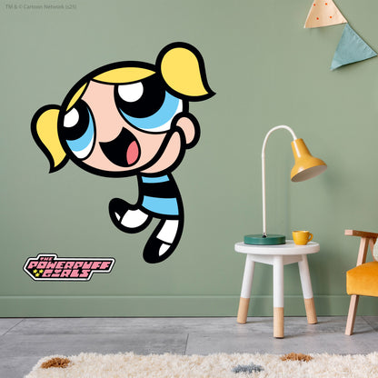 Powerpuff Girls Wall Sticker  –  Bubbles Border Decal Superhero Wall Art