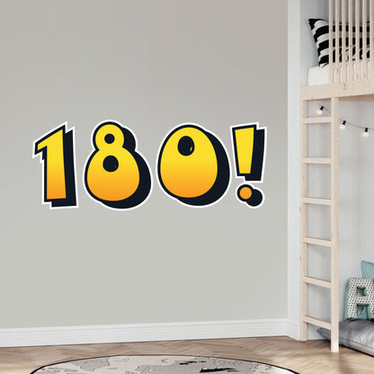 Bullseye Wall Sticker - 180 Icon Wall Sticker