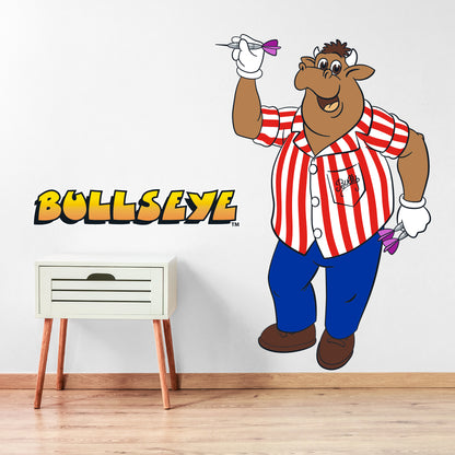 Bullseye Wall Sticker - Bully Throwing Dart Wall Sticker