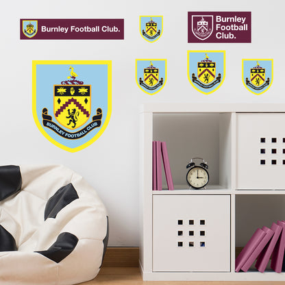 Burnley Football Club - Decal Sticker Set