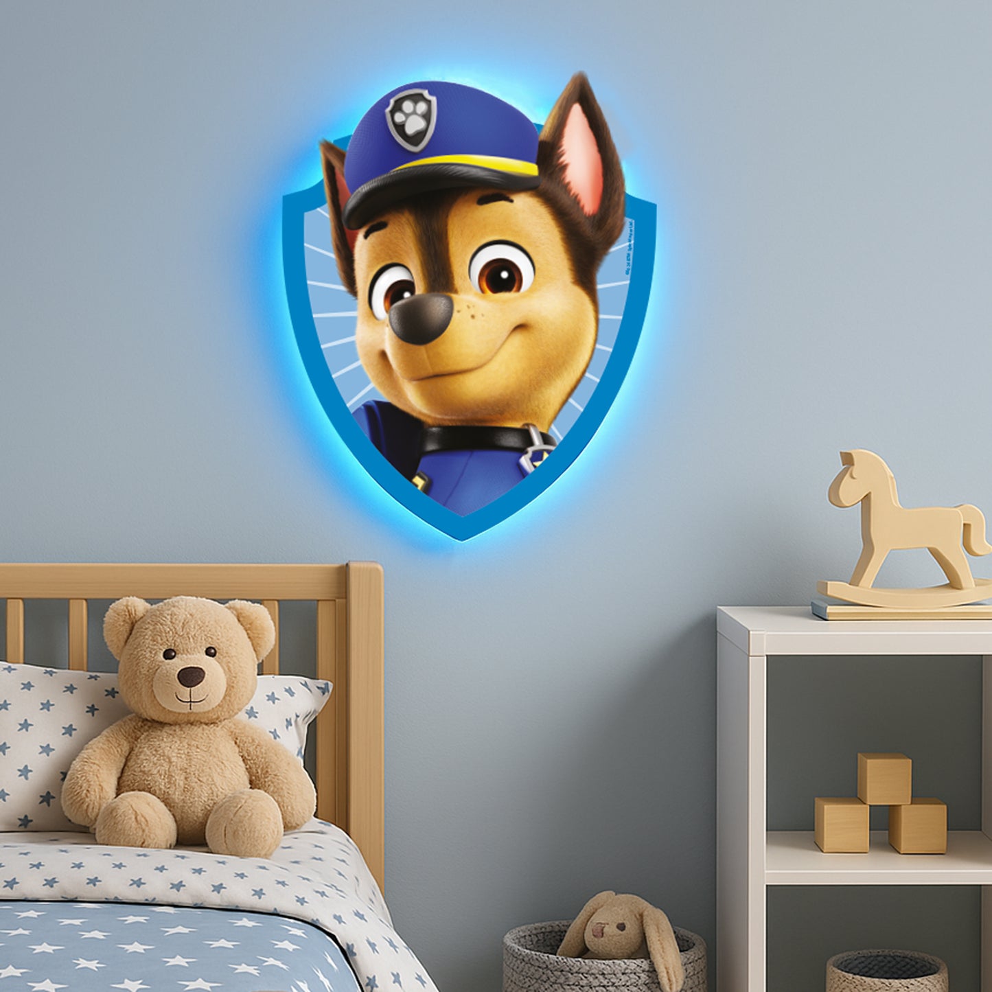 Paw Patrol Chase LED Backlit Wallpop